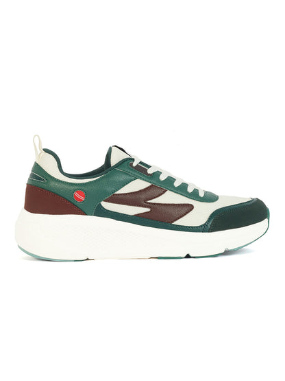 SG ARENA Lifestyle Shoes - Green/White/Brown
