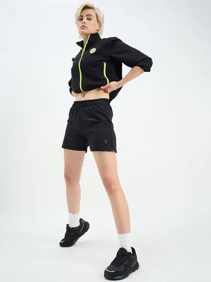 SG H1WJ83532 Women Black Jacket