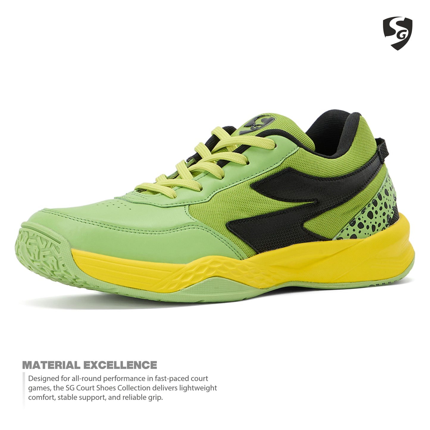 SG RAPTOR Shoes Volt Green/Black