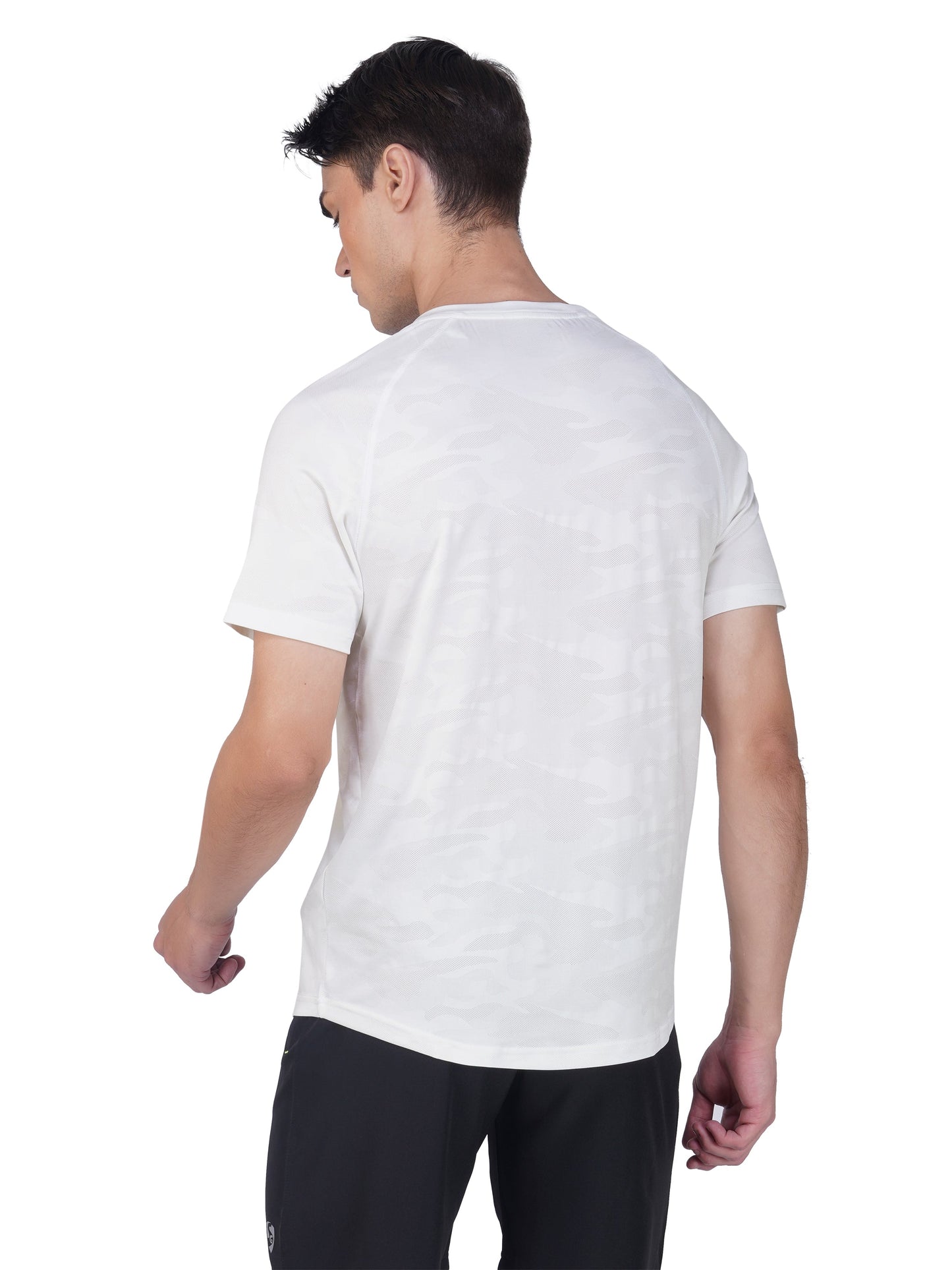 SG Men's Round Neck T-Shirt for Men & Boys | Ideal for Trail Running, Gym Fitness & Training, Jogging, Regular & Fashion Wear