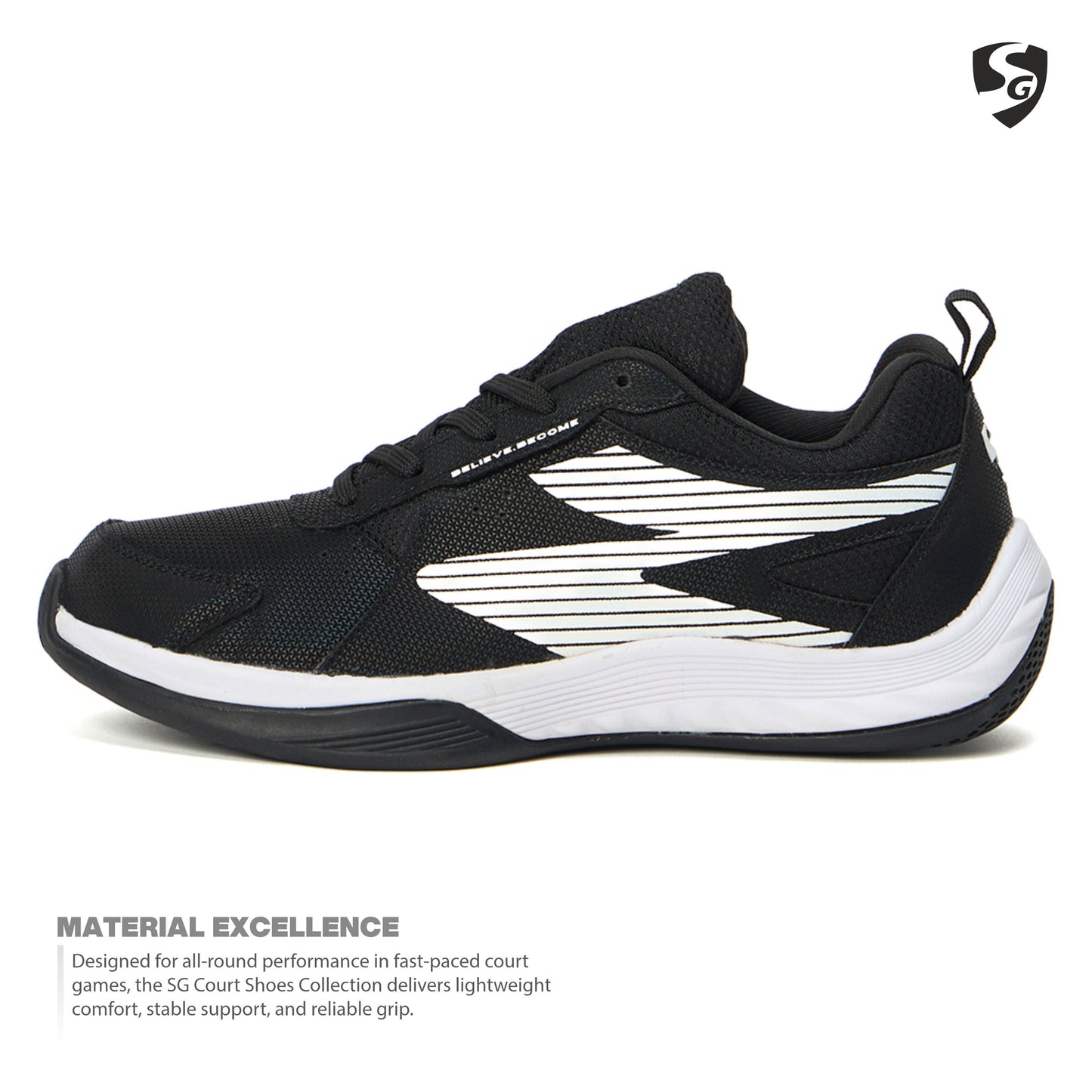 SG EASE Shoes Black/White