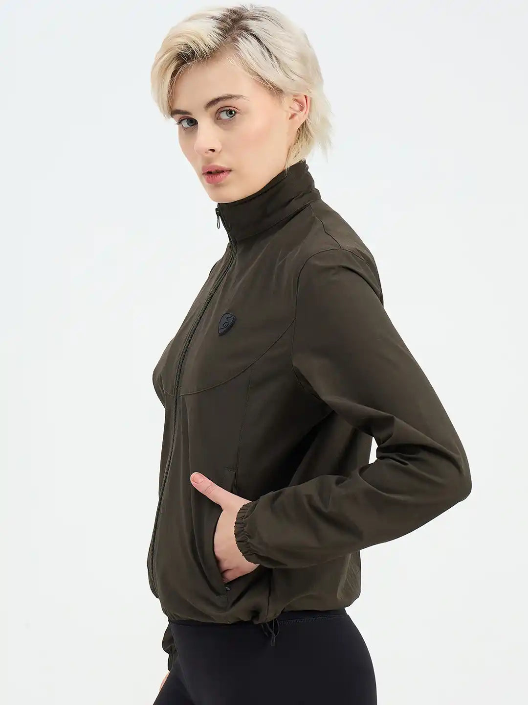 SG H1WJ83511 Women Olive Jacket