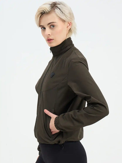 SG H1WJ83511 Women Olive Jacket