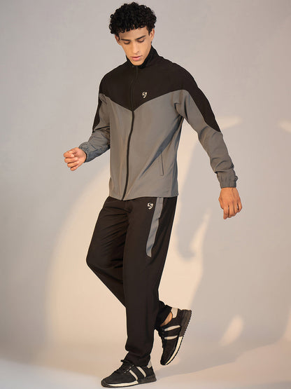 TRACKSUIT MEN SG H4MTS8237 BLACK/DR. GREY