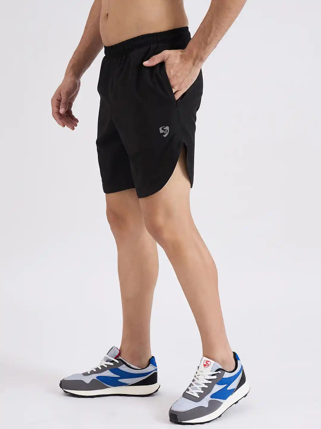 SG H2MS83911 Men Black Shorts