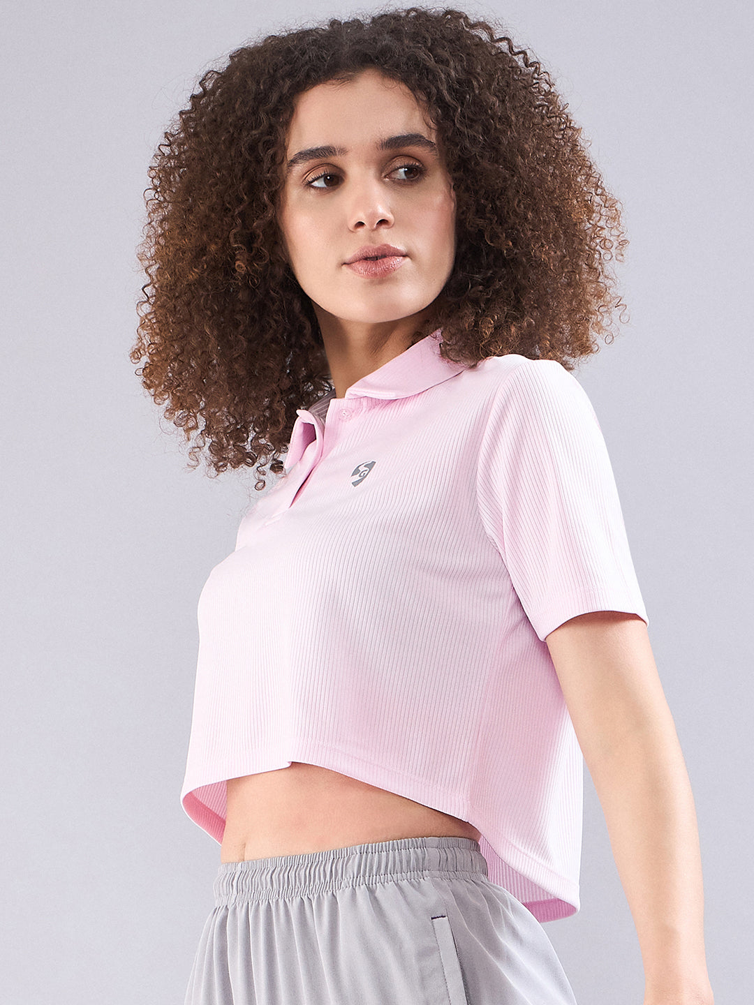 SG Women's Polo T-Shirt Powder Pink
