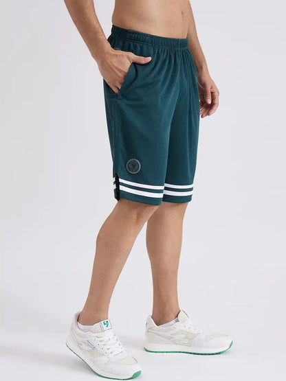 SG H2MS83973 Men Forest Green Shorts