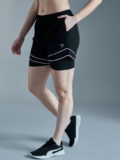 SG NS Lycra - Inner Poly Spandex Shorts For Women And Girls