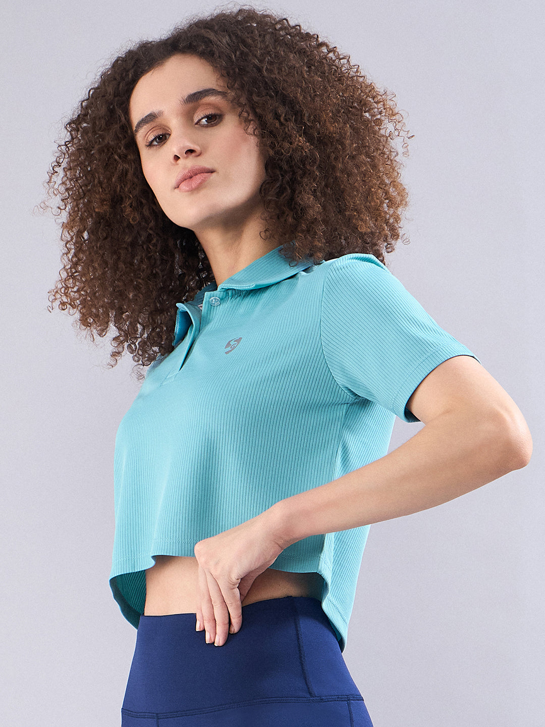 SG Women's Polo T-Shirt Aqua Blue