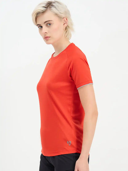 SG H1WT83152 Women Tomato Red T-Shirt