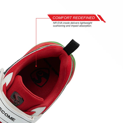 SG CENTURY PACE Shoes White/Red/Lime Green