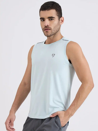 SG H2MV83581 Men Sky Rare T-Vest