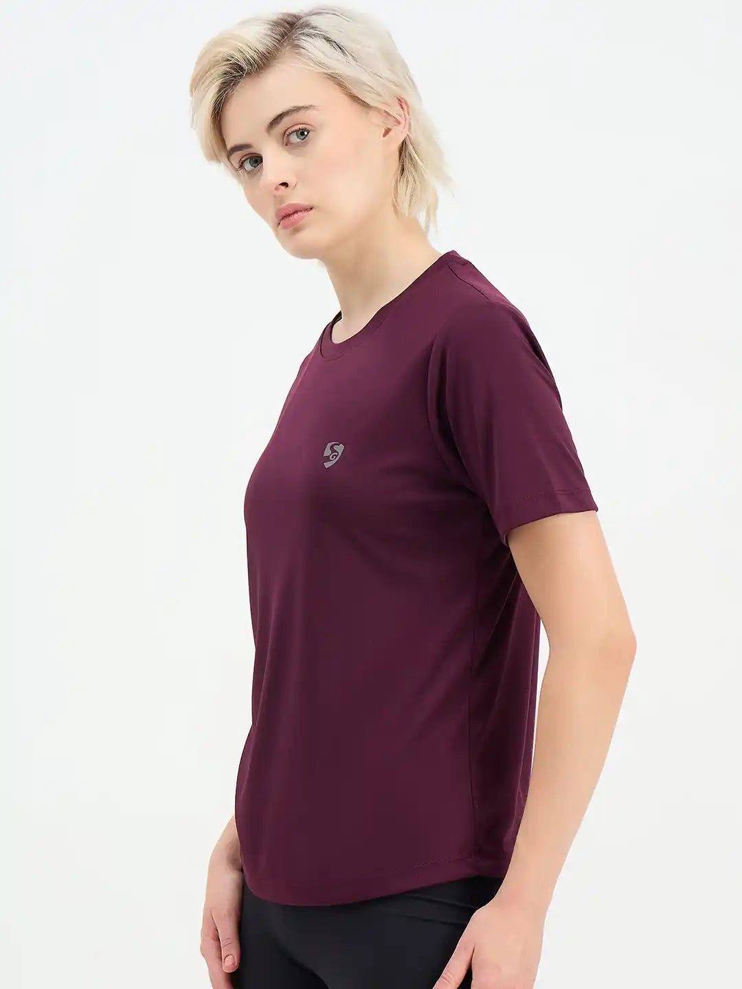 SG H1WT83131 Women Berry T-Shirt