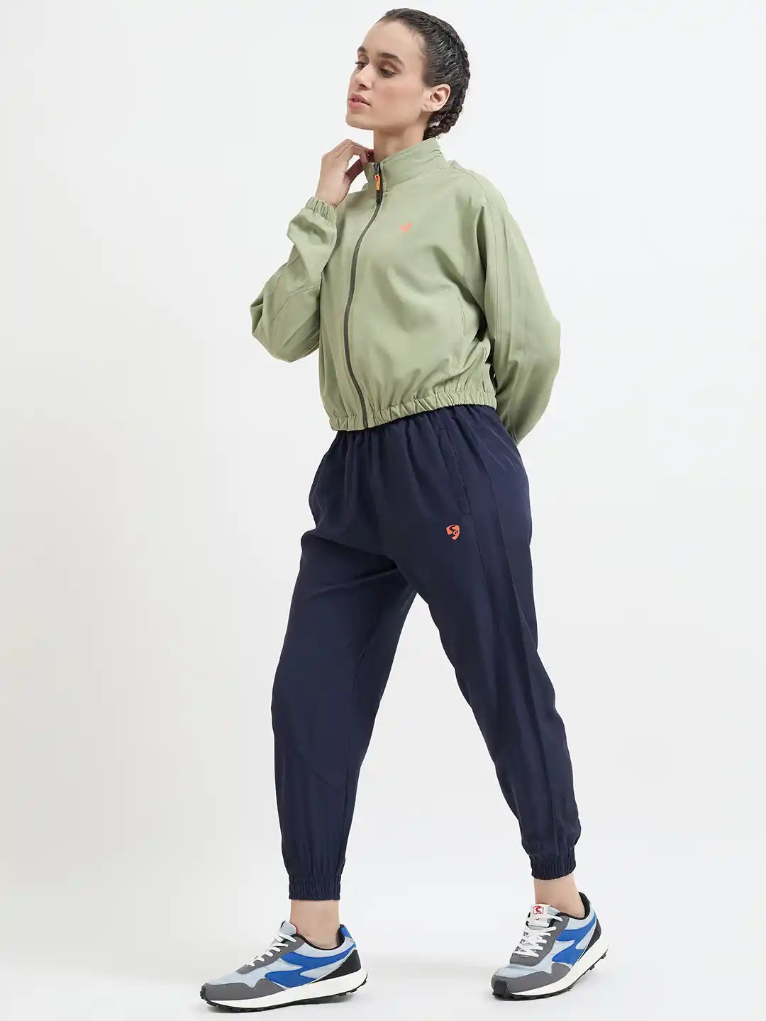 SG H2WTS83552 Women Sage/Navy Tracksuit