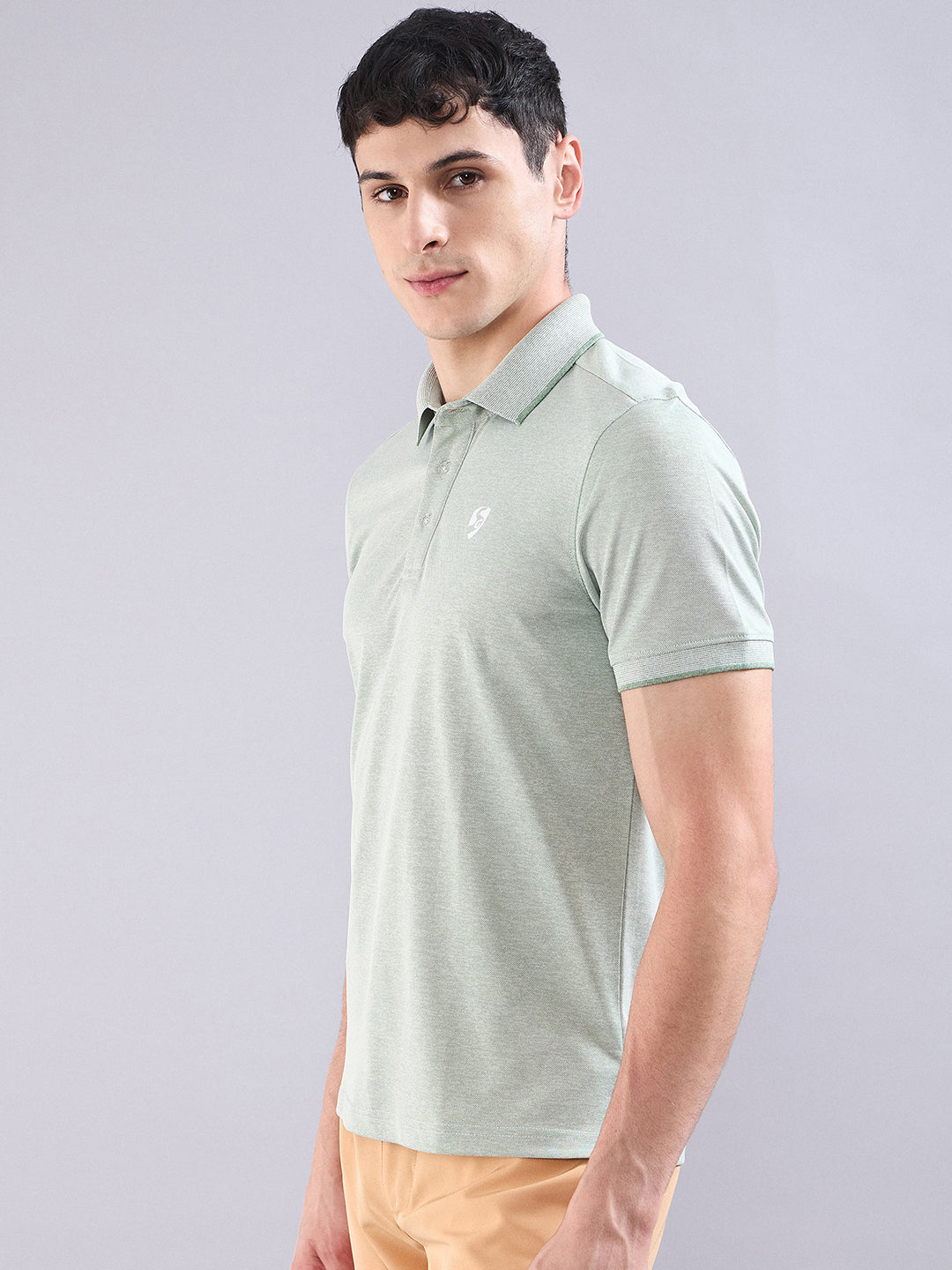 SG Men's Polo T-Shirt Sage Green