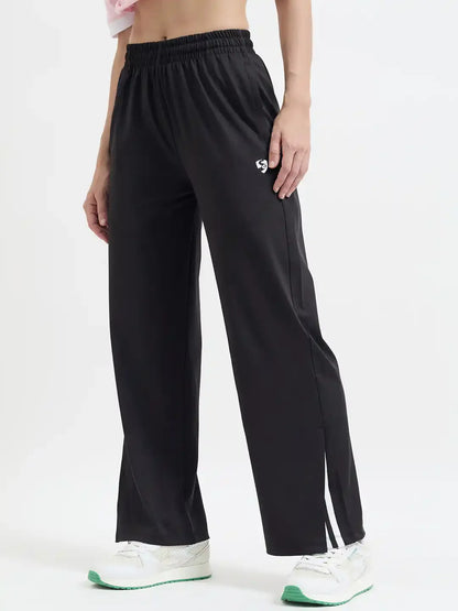 SG H1WTP83461 Women Black Track Pant