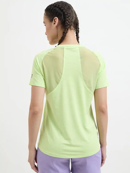 SG H2WT83112 Women Lime Green T-Shirt