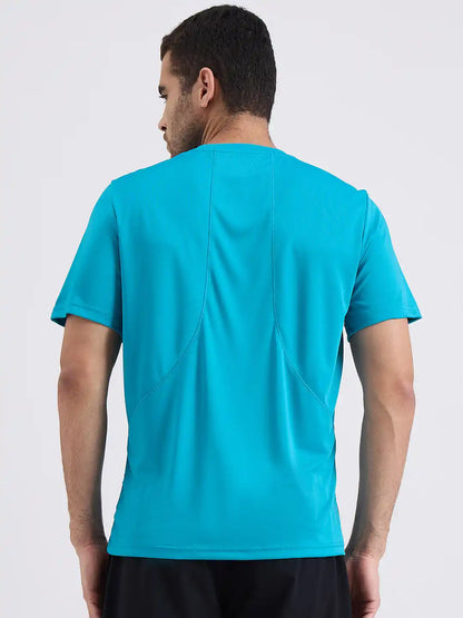 SG H1MT83681 Men Turquoise T-Shirt