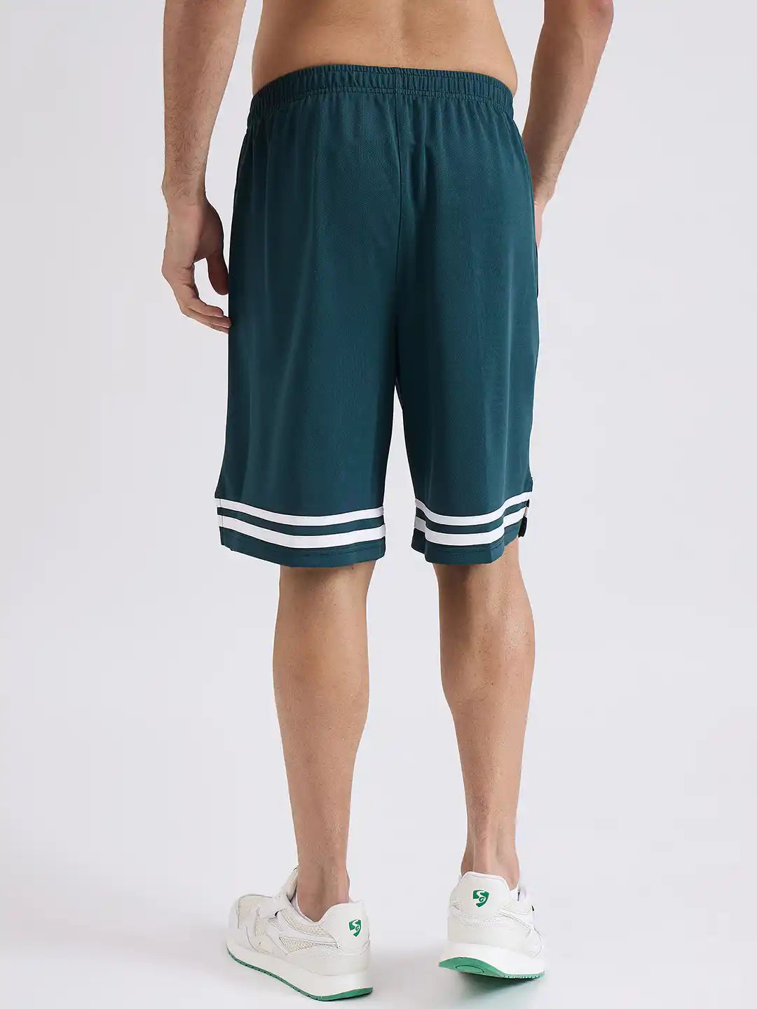 SG H2MS83973 Men Forest Green Shorts