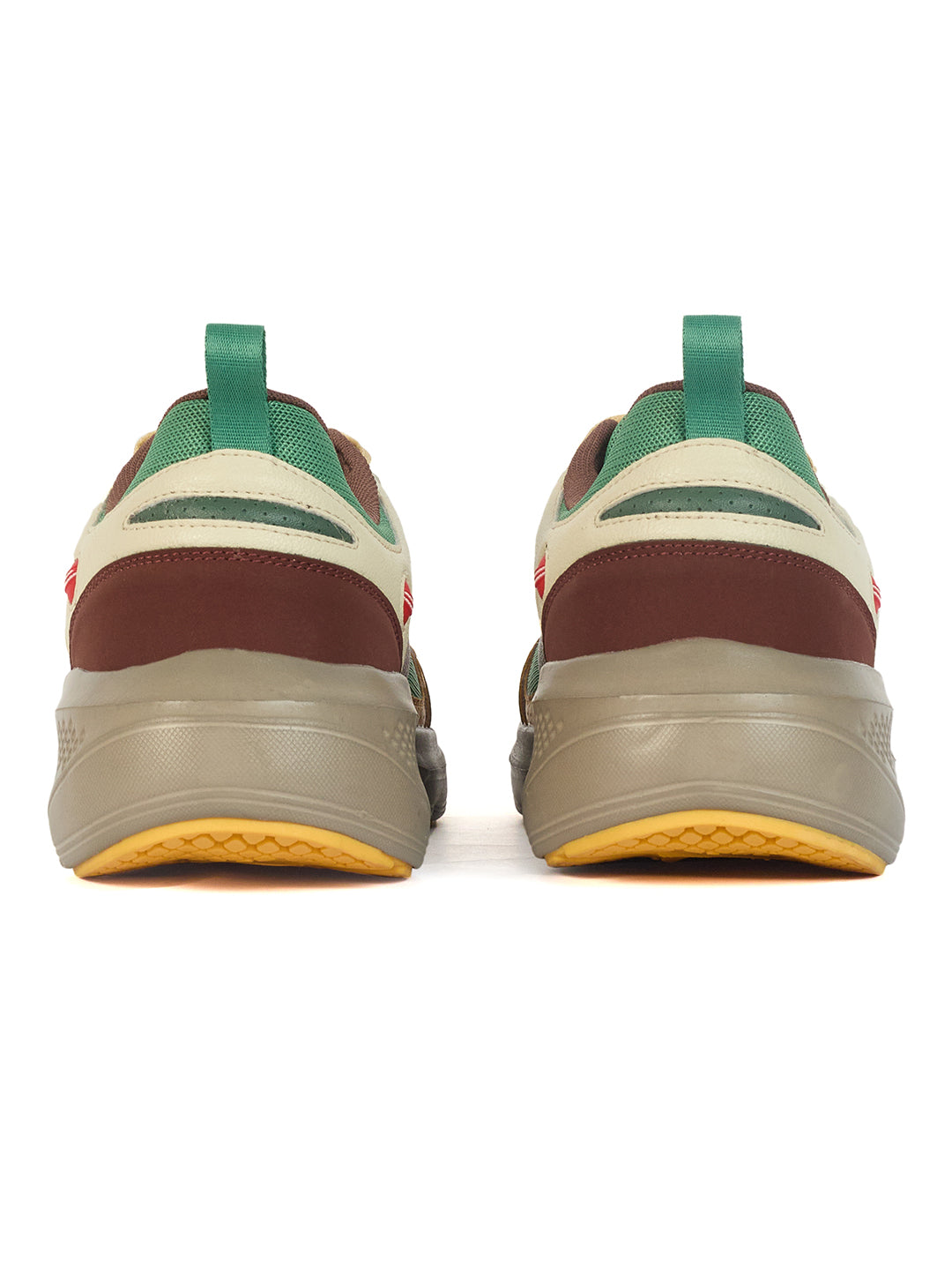 SG ARENA Lifestyle Shoes - Yellow/Green/Red