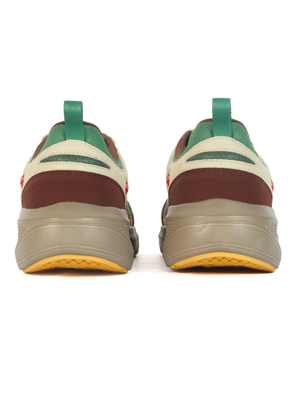 SG ARENA Lifestyle Shoes - Yellow/Green/Red