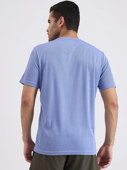SG H2MT83671 Men Lavender Violet T-Shirt