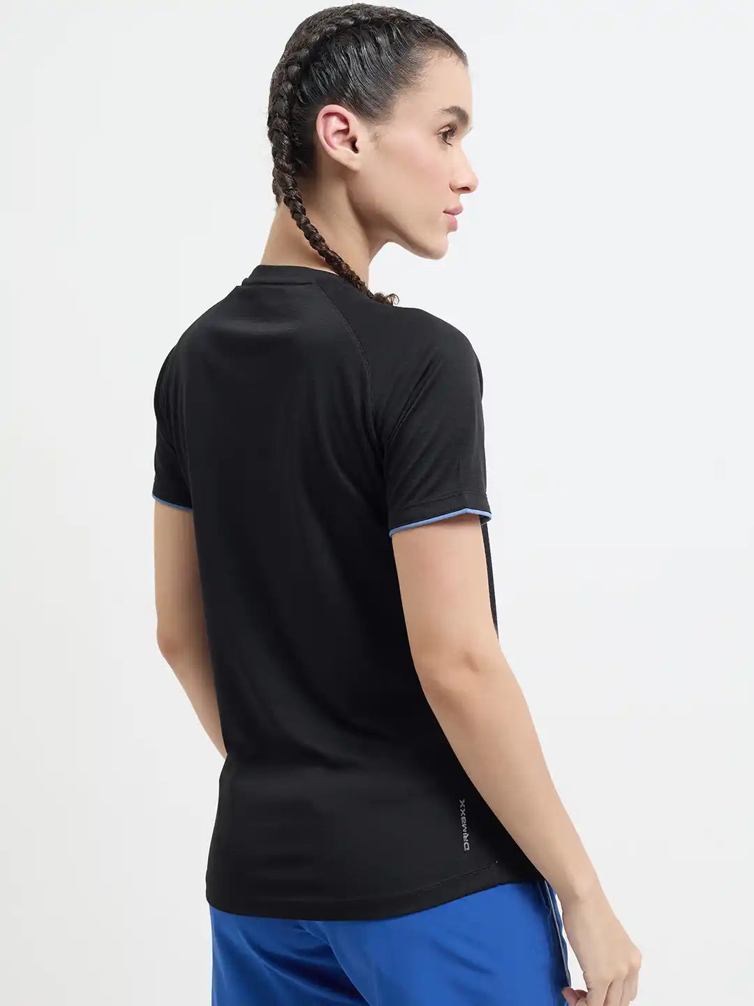 SG H1WT83151 Women Jet Black T-Shirt