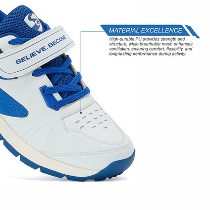 SG CENTURY PACE Shoes White/India Blue