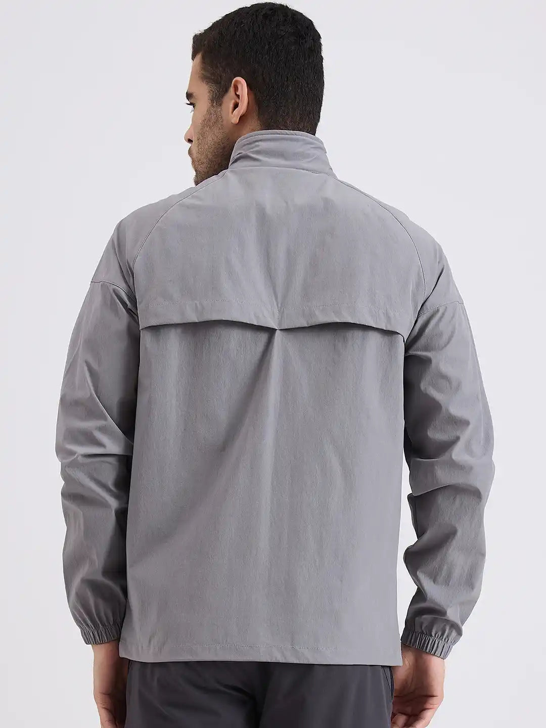 SG H1MJ84051 Men Light Grey Jacket