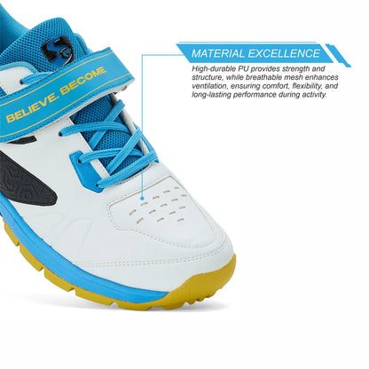 SG CENTURY PACE Shoes White/Blue/Yellow