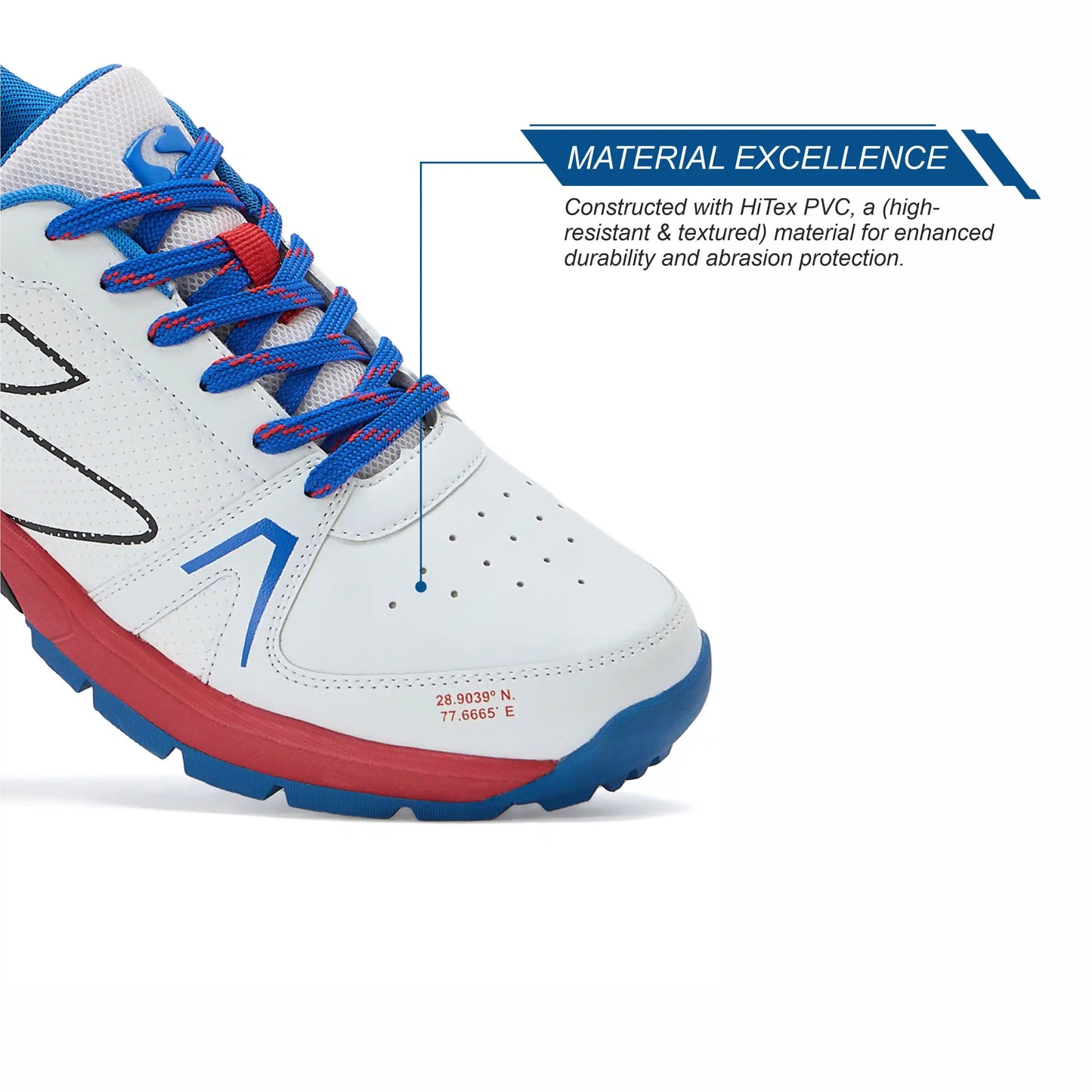 SG SCORER EDGE Shoes White/Red