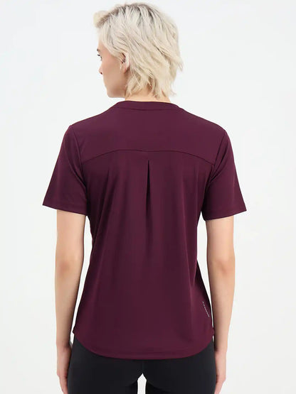 SG H1WT83131 Women Berry T-Shirt
