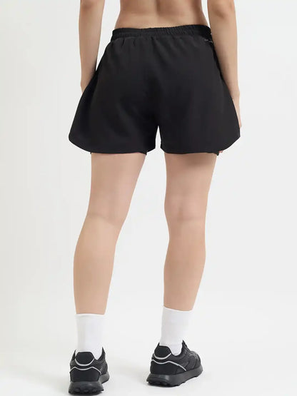 SG H2WS83282 Women Black Shorts
