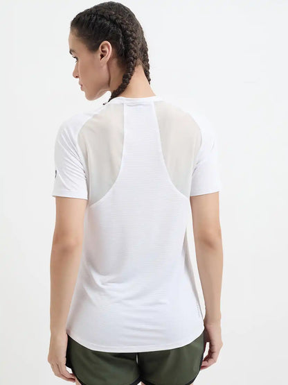 SG H2WT83111 Women White T-Shirt