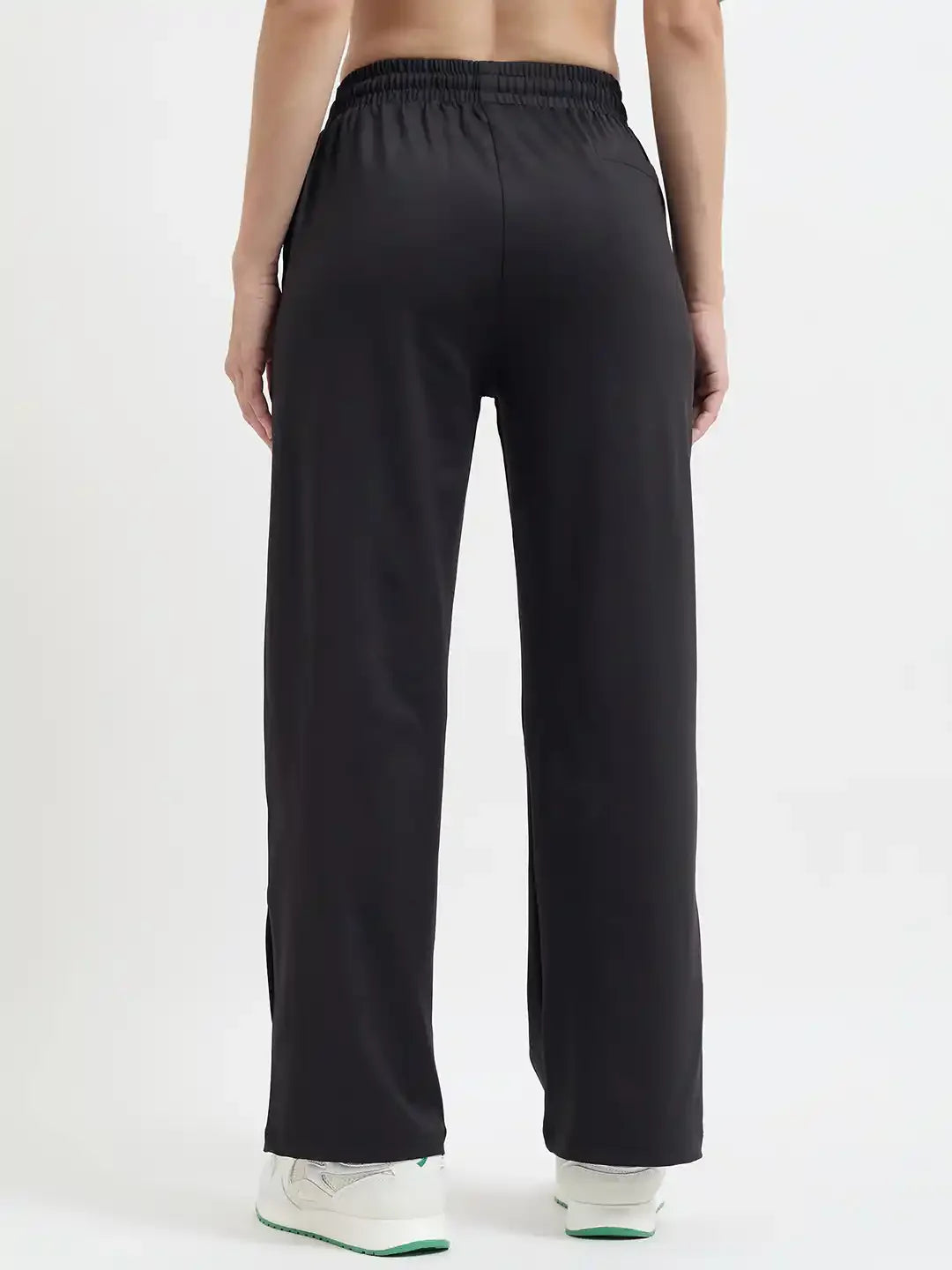SG H1WTP83461 Women Black Track Pant