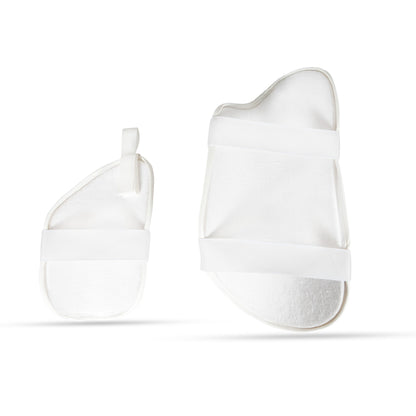 SG Test Combo cricket batting thigh pad (White)