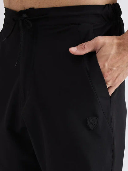 SG H1MTP84121 Men Black Track Pant