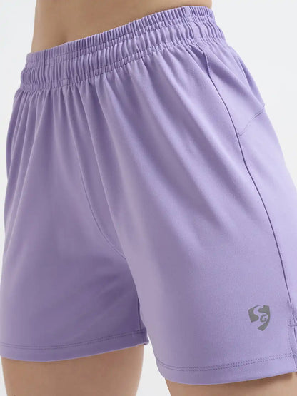 SG H2WS83292 Women Purple Shorts