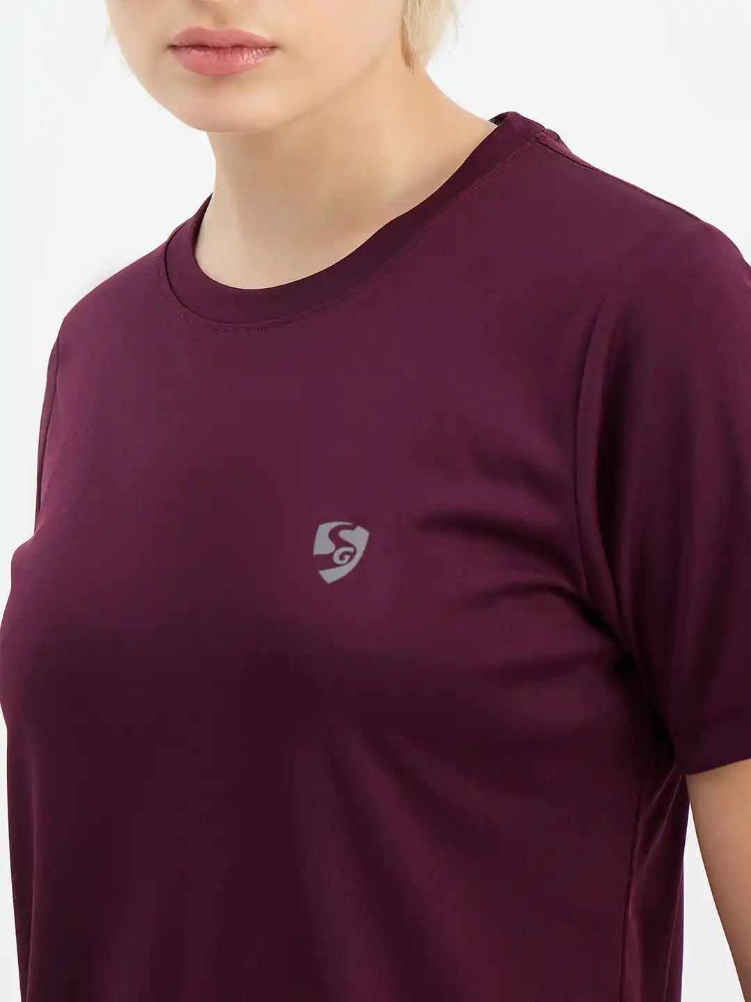 SG H1WT83131 Women Berry T-Shirt