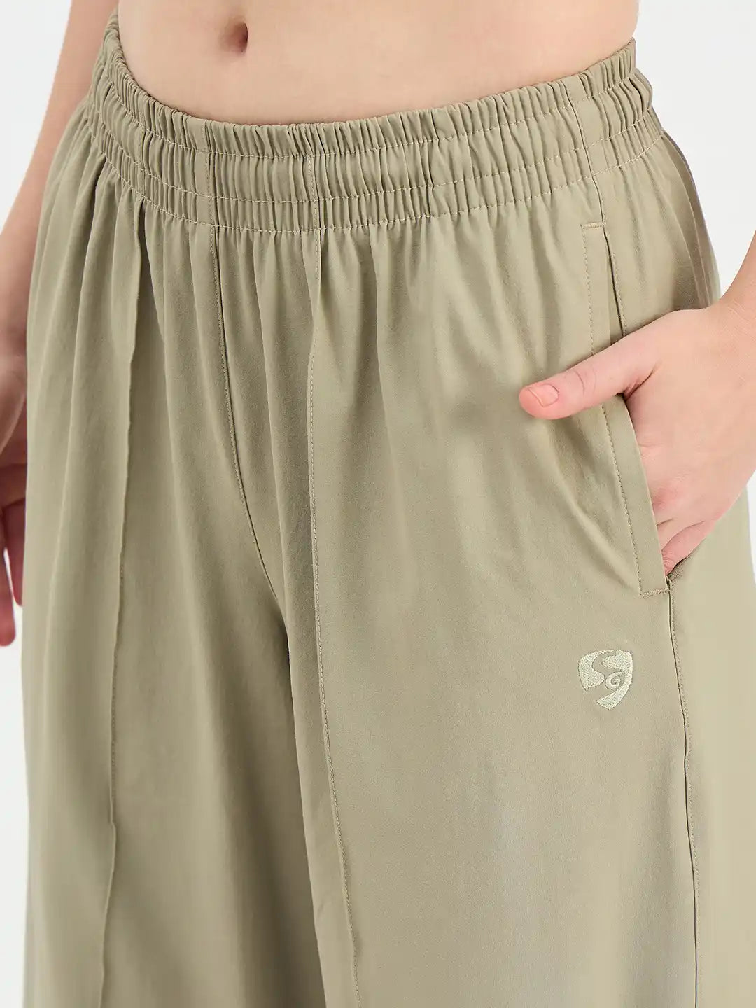 SG H2WTP83431 Women Khaki Track Pant