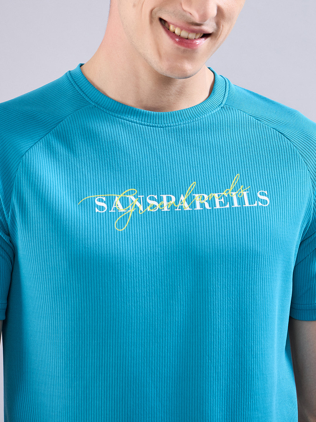 SG Men's T-Shirt Turquoise Blue