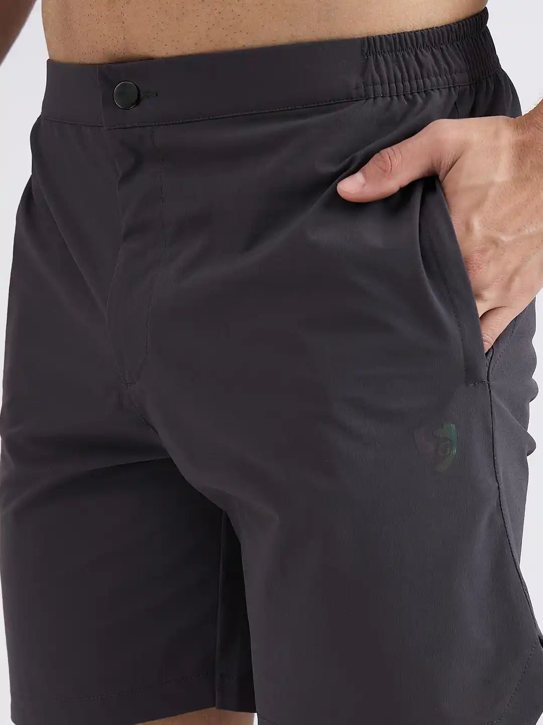 SG H1MS83921 Men Charcoal Shorts