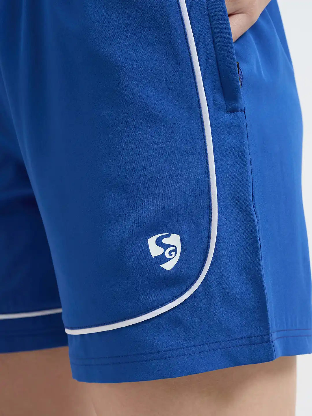 SG H2WS83261 Women Cobalt Blue Shorts