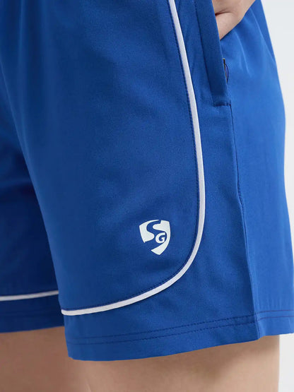 SG H2WS83261 Women Cobalt Blue Shorts