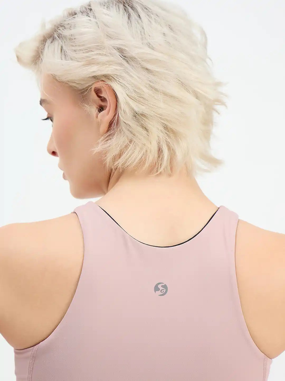 SG H2WSB83331 Women Dusty Pink Sports Bra
