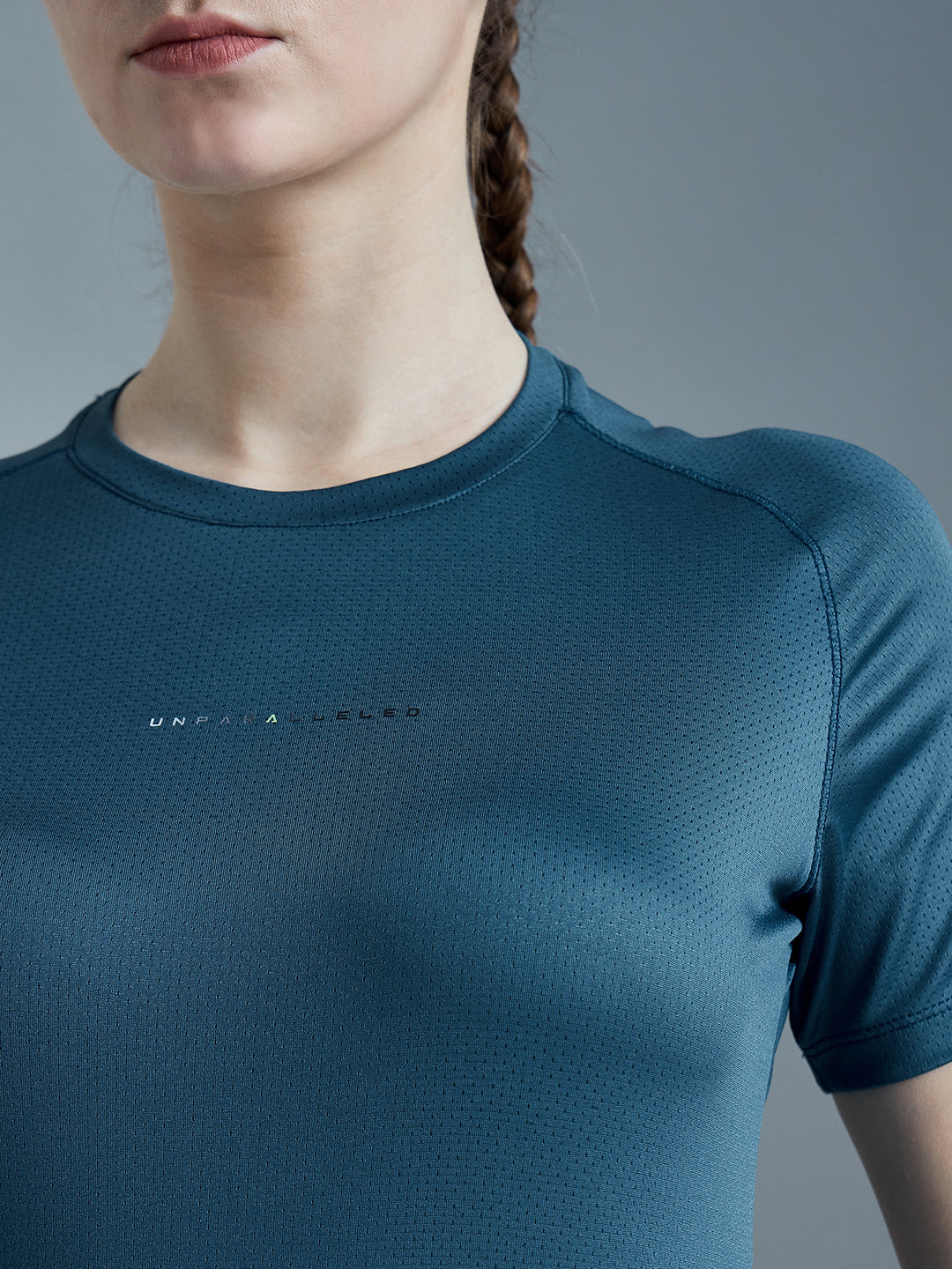 SG Peach Mesh T-Shirt for Women and Girls