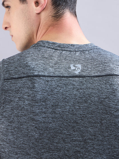 SG Men's T-Vest Melange Grey