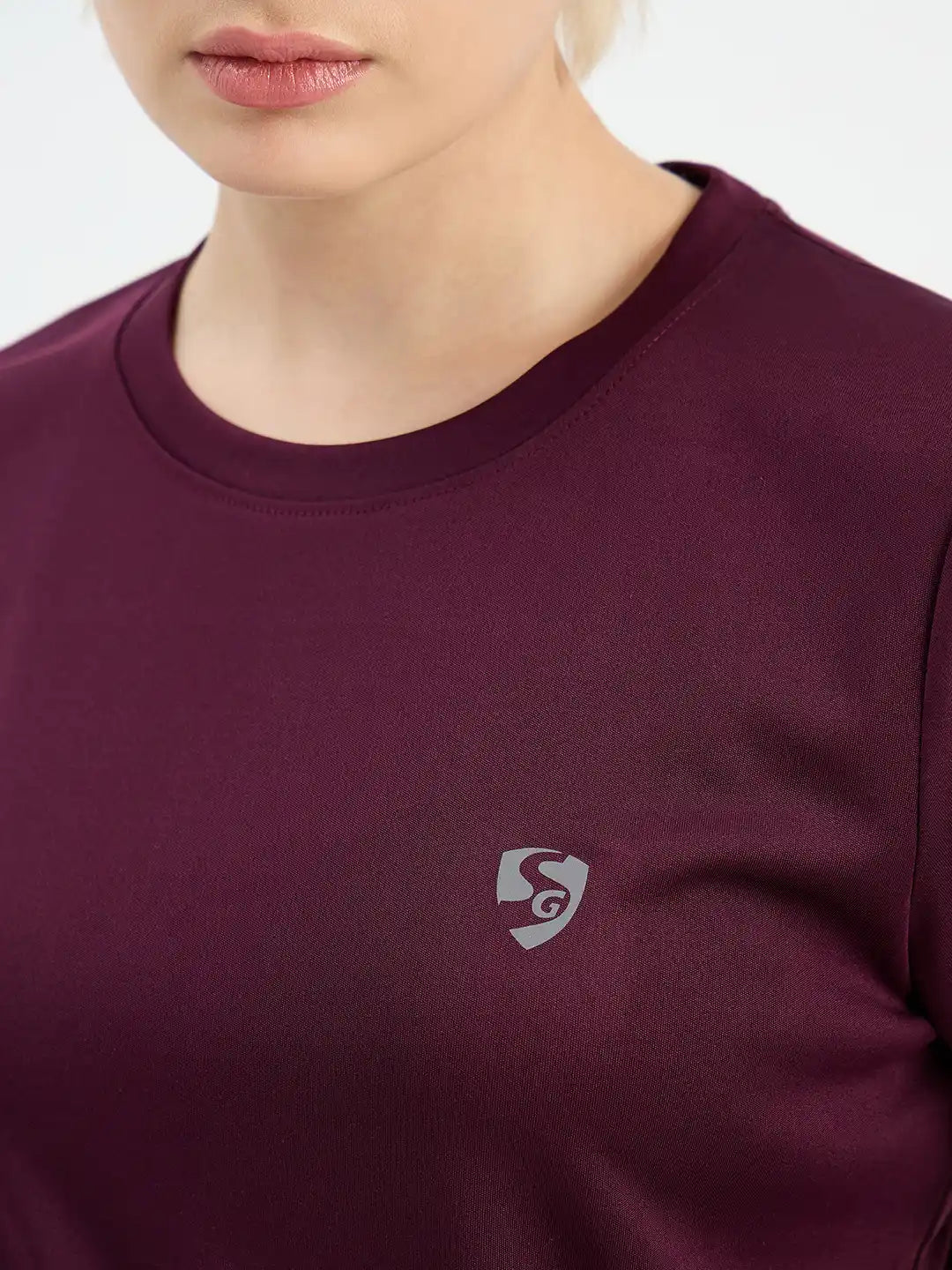 SG H1WT83131 Women Berry T-Shirt