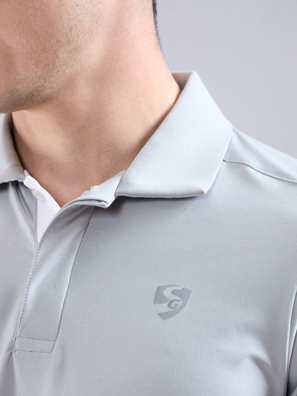 SG Men's Polo T-Shirt Smoke Grey