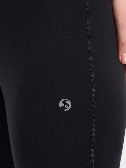 SG H2WL83402 Women Black Legging